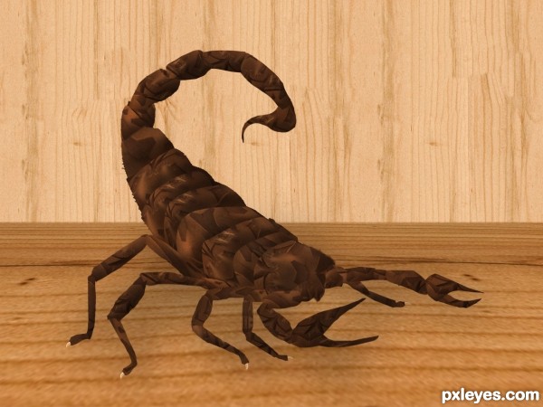 Creation of scorpion! (updated): Final Result
